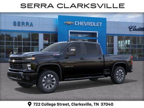 Black 2026 Chevrolet Silverado 2500 Custom