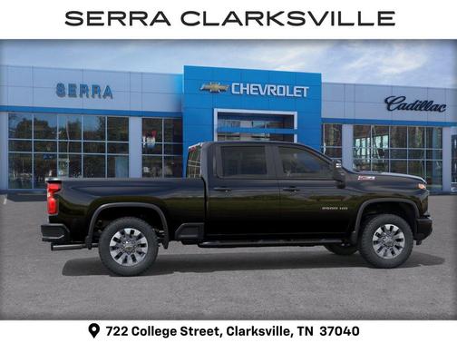 Black 2026 Chevrolet Silverado 2500 Custom