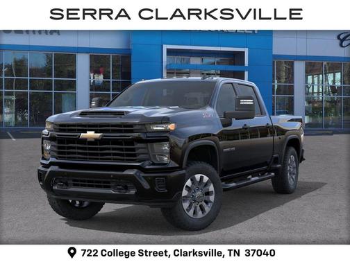 Black 2026 Chevrolet Silverado 2500 Custom