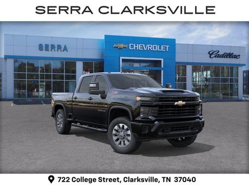 Black 2026 Chevrolet Silverado 2500 Custom