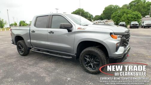 Sterling Gray Metallic 2024 Chevrolet Silverado 1500 Custom Trail Boss