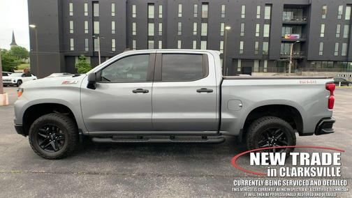 Sterling Gray Metallic 2024 Chevrolet Silverado 1500 Custom Trail Boss