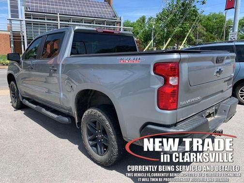 Sterling Gray Metallic 2024 Chevrolet Silverado 1500 Custom Trail Boss