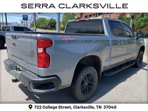 Sterling Gray Metallic 2024 Chevrolet Silverado 1500 Custom Trail Boss