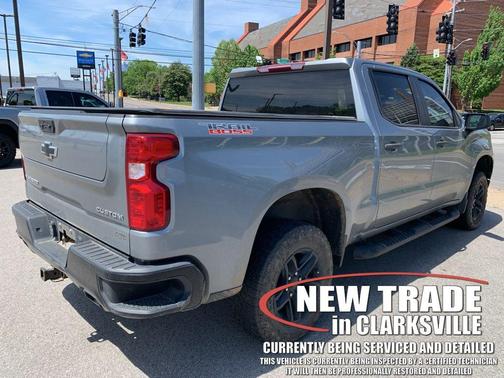 Sterling Gray Metallic 2024 Chevrolet Silverado 1500 Custom Trail Boss