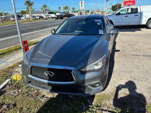 Graphite Shadow 2019 INFINITI Q50 3.0t LUXE