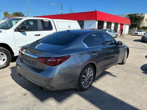 Graphite Shadow 2019 INFINITI Q50 3.0t LUXE