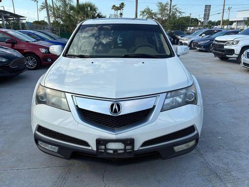 Aspen White Pearl II 2013 Acura MDX 3.7L Technology