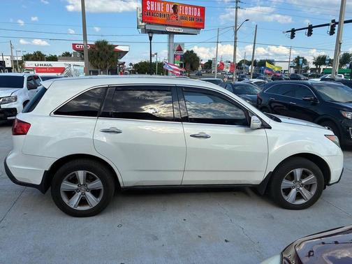Aspen White Pearl II 2013 Acura MDX 3.7L Technology