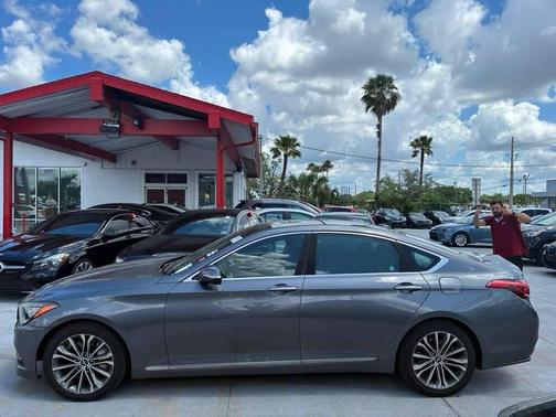 Empire State Gray 2015 Hyundai Genesis 3.8
