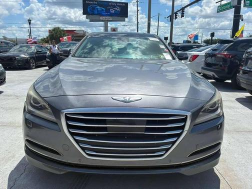 Empire State Gray 2015 Hyundai Genesis 3.8