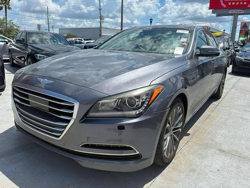 Empire State Gray 2015 Hyundai Genesis 3.8