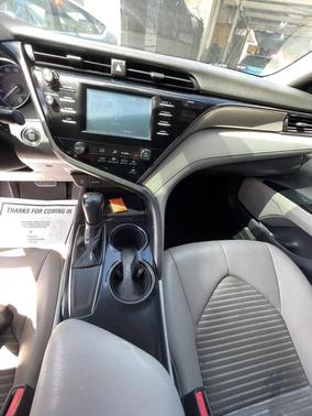 Galactic Aqua Mica 2019 Toyota Camry SE