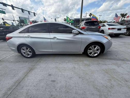 Radiant Silver 2013 Hyundai SONATA Limited