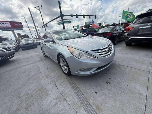 Radiant Silver 2013 Hyundai SONATA Limited