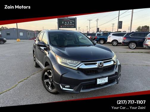 Gunmetal Metallic 2017 Honda CR-V Touring