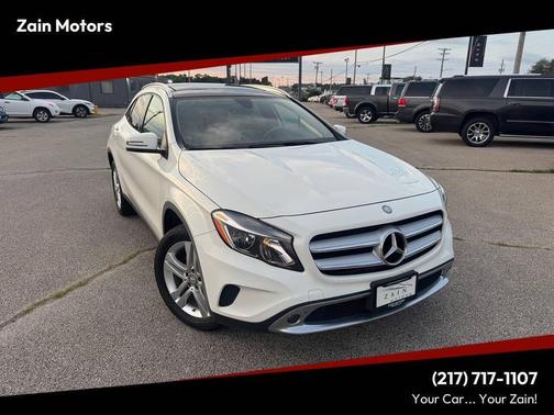 Cirrus White 2016 Mercedes-Benz GLA-Class 4MATIC