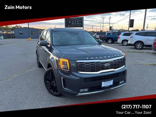 Wolf Gray 2021 Kia Telluride SX