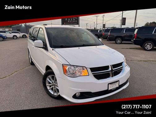 White Knuckle Clearcoat 2019 Dodge Grand Caravan SXT