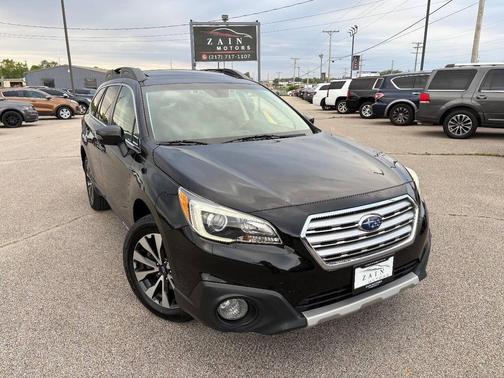 Crystal Black Silica 2017 Subaru Outback 2.5i Limited