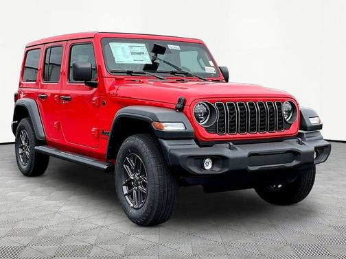 Firecracker Red Clearcoat 2026 Jeep Wrangler Sport S