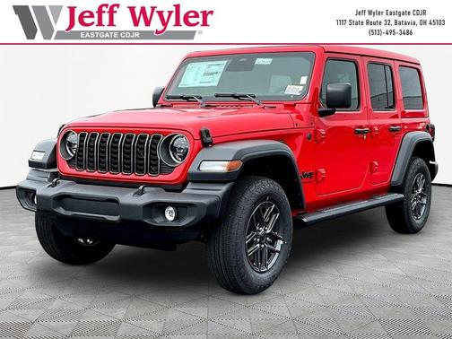 Firecracker Red Clearcoat 2026 Jeep Wrangler Sport S