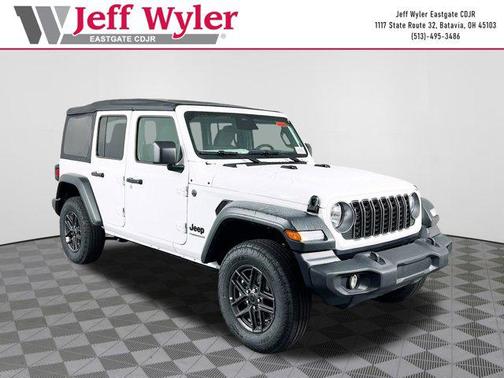 Bright White Clearcoat 2026 Jeep Wrangler Sport S