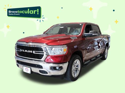Delmonico Red Pearlcoat 2020 RAM 1500 Big Horn