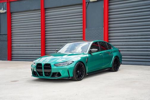 Isle of Man Green Metallic 2023 BMW M3 Competition xDrive