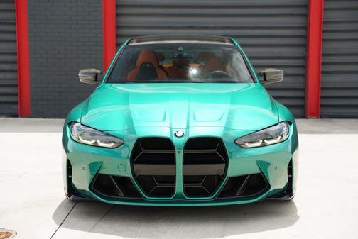 Isle of Man Green Metallic 2023 BMW M3 Competition xDrive