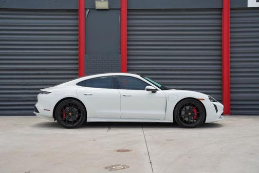 White 2020 Porsche Taycan 4S