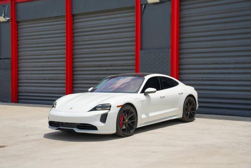 White 2020 Porsche Taycan 4S