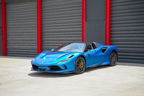 Blue 2022 Ferrari F8 Spider Base