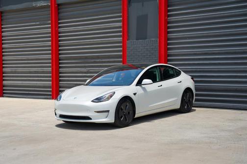 White 2023 Tesla Model 3 Base