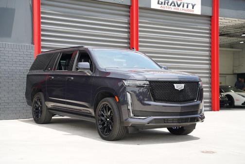 Galactic Gray Metallic 2023 Cadillac Escalade ESV Sport Platinum