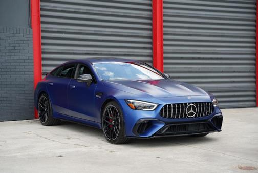 Blue 2023 Mercedes-Benz AMG GT 63 4-Door