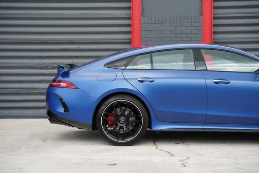Blue 2023 Mercedes-Benz AMG GT 63 4-Door
