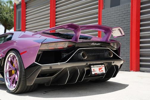 Purple 2022 Lamborghini Aventador SVJ LP 780-4 Ultimae