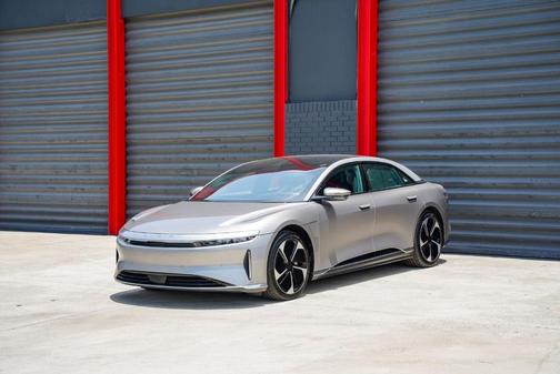 Gray 2024 Lucid Air Touring