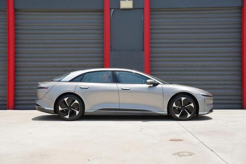 Gray 2024 Lucid Air Touring
