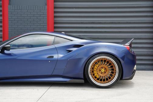 Blue 2017 Ferrari 488 GTB Base