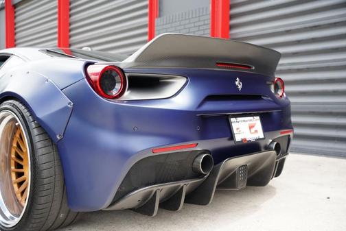 Blue 2017 Ferrari 488 GTB Base