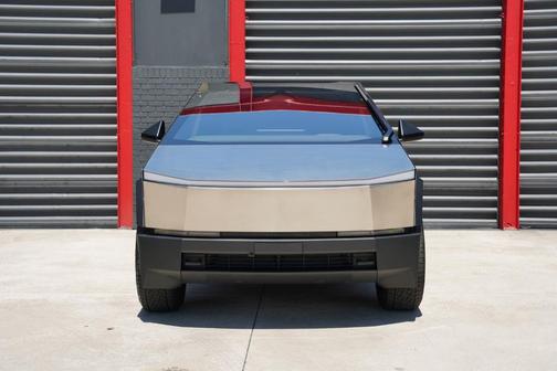 Silver 2025 Tesla Cybertruck Base