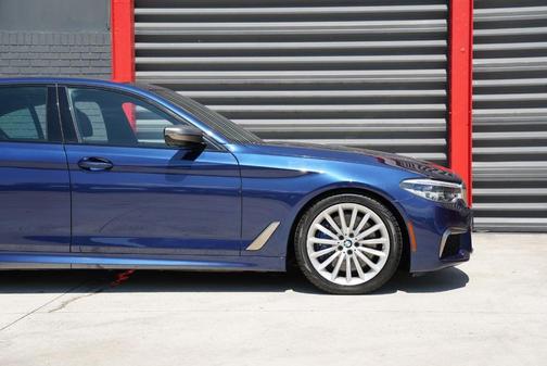 Mediterranean Blue Metallic 2020 BMW M550 i xDrive