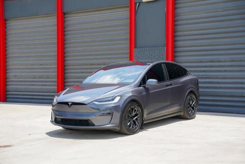 Gray 2023 Tesla Model X Standard Range