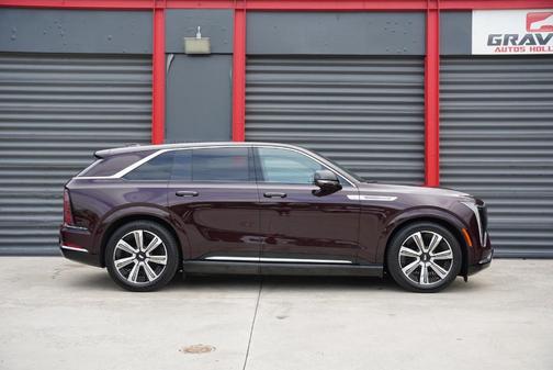 Black Cherry 2025 Cadillac Escalade IQ Luxury 2