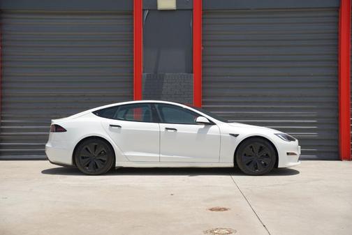 White 2023 Tesla Model S Standard Range