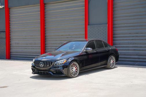 Obsidian Black Metallic 2021 Mercedes-Benz AMG C 63 S