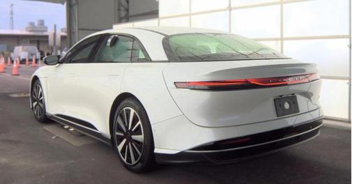 White 2024 Lucid Air Pure