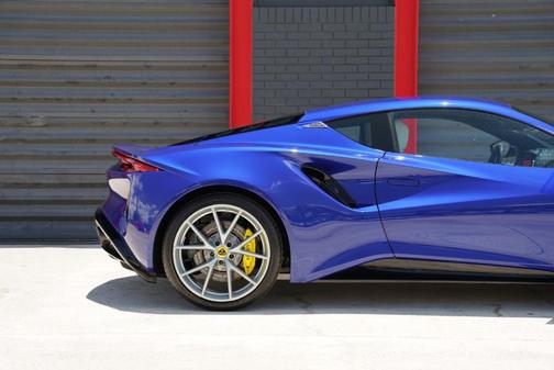 Blue 2025 Lotus Emira V6